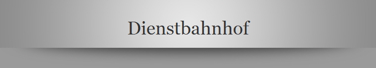 Dienstbahnhof