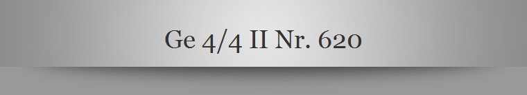 Ge 4/4 II Nr. 620